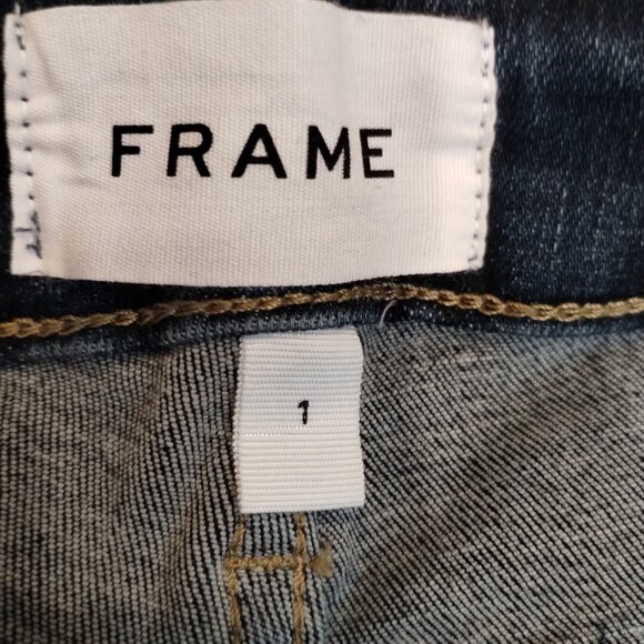 Frame Le One Flare Hanbury Jeans Size 1 - Picture 7 of 12